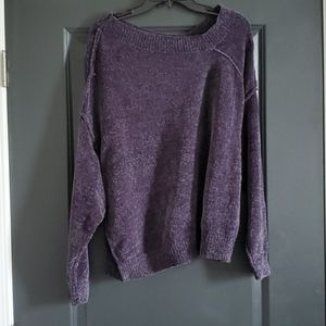 Umgee Charcoal Grey Chenille Sweater